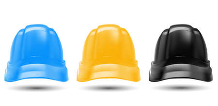 Illustrated vector of construction hardhatのイラスト素材