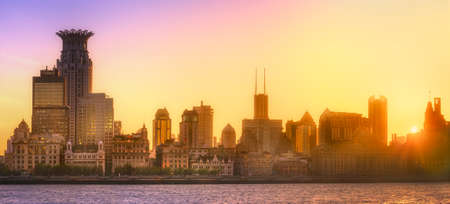 Shanghai skyline cityscape