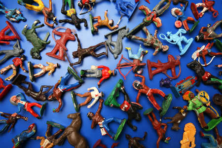 Toy soldiersの写真素材