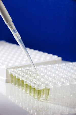 Plastic tubes for DNA amplification and loading pipette