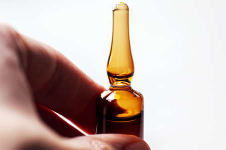 Vaccine injection for prevention, immunization and treatment from corona virus, (novel coronavirus disease 2019, COVID-19, nCoV 2019 ). Medicine infectious deceases concept.の写真素材