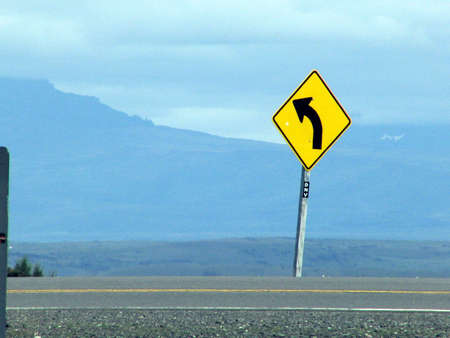 turn leftの写真素材