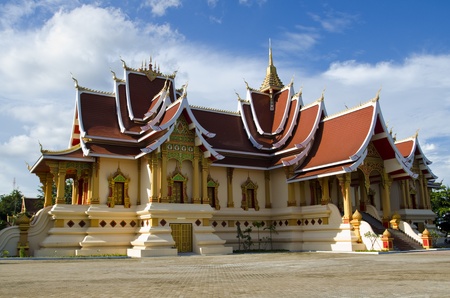 Salapanhong of Thatluang, Thatluang Templeの写真素材