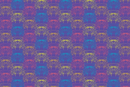 abstract dragon chinese vintage pattern  dragon is icon lucky in China のイラスト素材