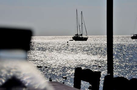 Sailing the Mediterranean.の写真素材