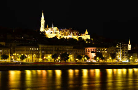 view of Buda castle, Budapest の写真素材