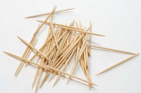 Close-up of toothpicksの写真素材