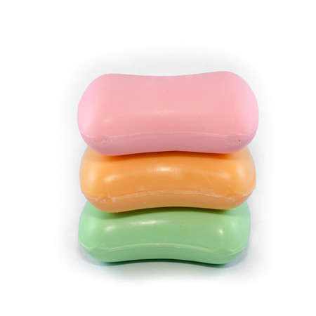soap isolated on a white 
