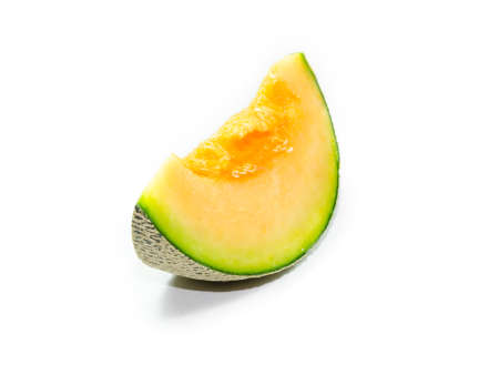 melon isolated on white 
