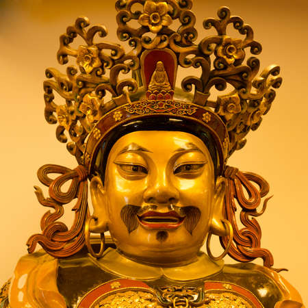 Statue of Gaunyin, one of most important god in Chinese cultureの写真素材