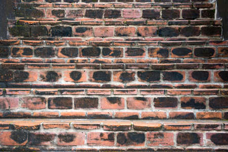 Old brick stairsの写真素材