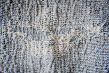 Texture of blue jeans background