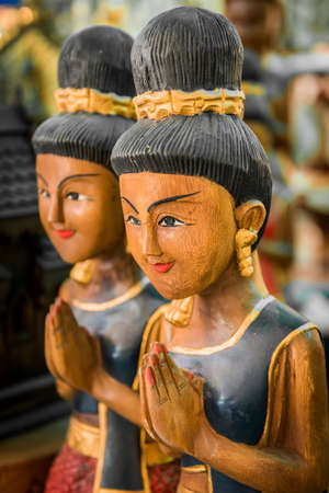 female wooden