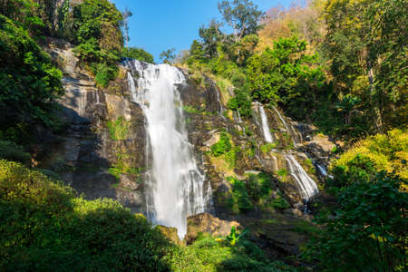 Chaimai Waterfall, Chiang mai, Thailand (Wachiratarn Waterfall)の写真素材