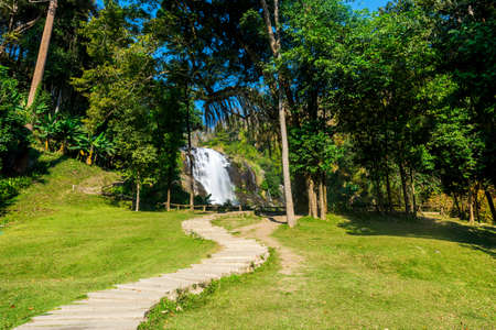 Chaimai Waterfall, Chiang mai, Thailand (Wachiratarn Waterfall)の写真素材