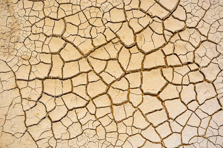 Abstract background of cracked earthの写真素材