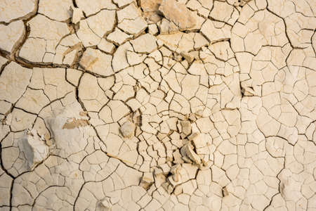 Abstract background of cracked earthの写真素材