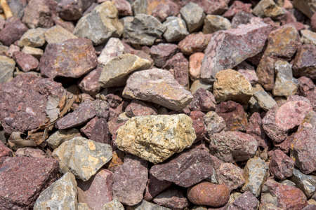 Texture of pebbles