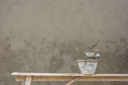 cement for house buildingの写真素材