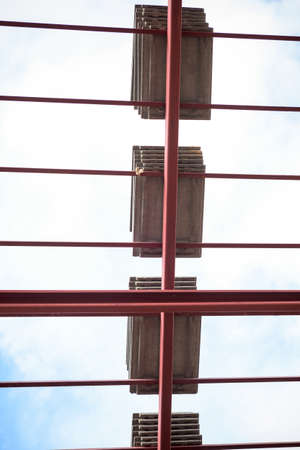 steel structure and tile for roof of a new house