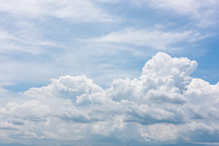 Nice white cloud on the sky