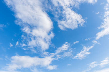 blue sky with cloud