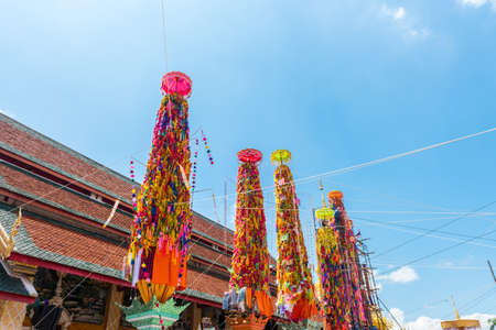 Salak Yom tradition,Traditionally done since ancient times to the present. Merit for the deceased...