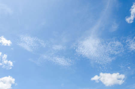 blue sky with cloud