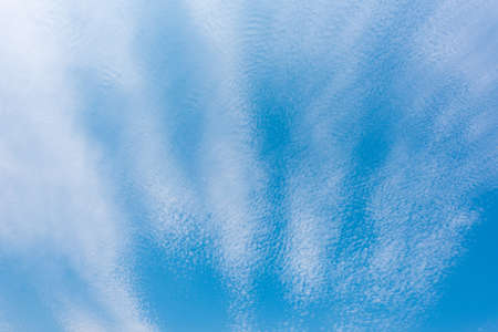 blue sky with cloudの写真素材