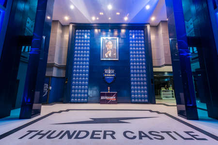 Buriram,Thailand - May 11, 2016: i-mobile Stadium on May 11, 2016.The i-mobile Stadium is the largest football stadium in Thailand.のeditorial素材