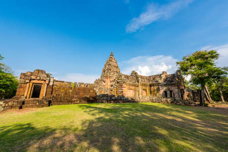 Phanom Rung historical park is Castle Rock old Architecture about a thousand years ago at Buriram Province,Thailandのeditorial素材