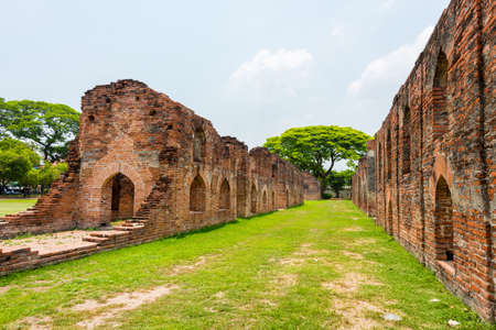 The Palace was built by King Narai, the king who ruled Ayutthaya from 1656 to 1688. He ordered the palace built in 1666.のeditorial素材