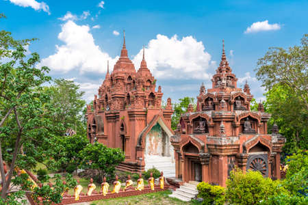 Wat Khao Phra Aungkhan in Buriram province, Thailandのeditorial素材