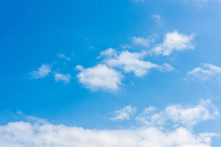 blue sky with cloud.の写真素材