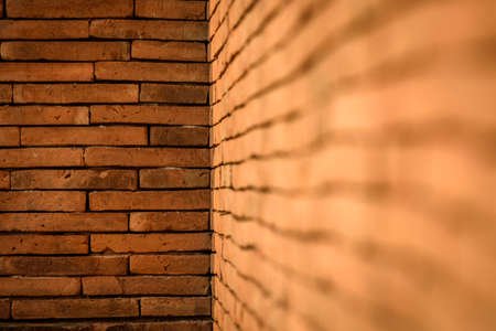 Background of brick wall textureの写真素材
