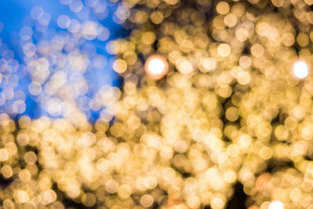 abstract light celebration background with de focused lightsの写真素材