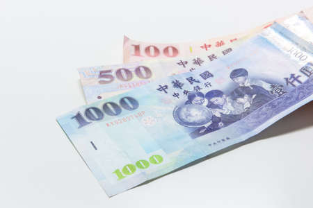 Taiwanese currencyの写真素材