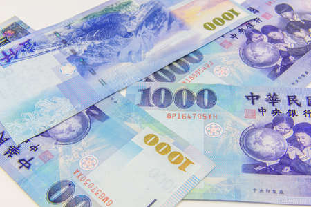 Taiwanese currencyの写真素材