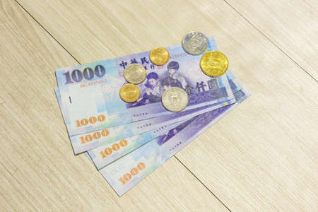 Taiwanese currencyの写真素材