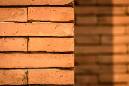 Background of brick wall textureの写真素材