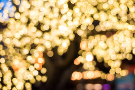 abstract light celebration background with de focused lightsの写真素材