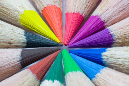 colored pencilsの写真素材