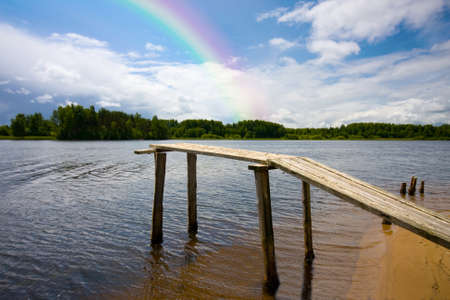 landing stageの写真素材