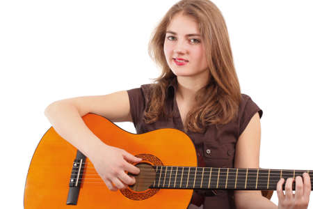 girl with guitar