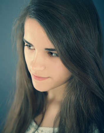 beautiful woman portraitの写真素材