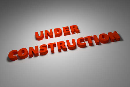 under constructionの写真素材