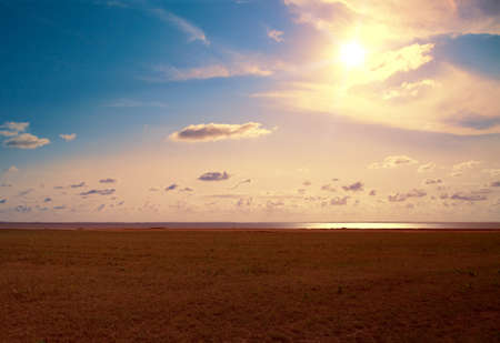 Danish wadden sea national parkの写真素材