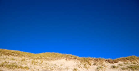 beautiful danish coastline at summerの写真素材