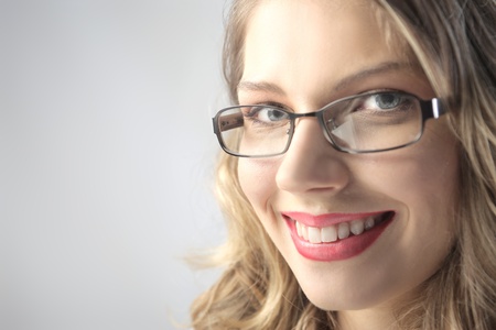 Smiling beautiful womanの写真素材