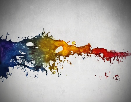 Colored paint